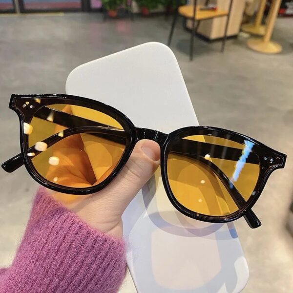 Korean retro wayfarer sunglasses - Image 3