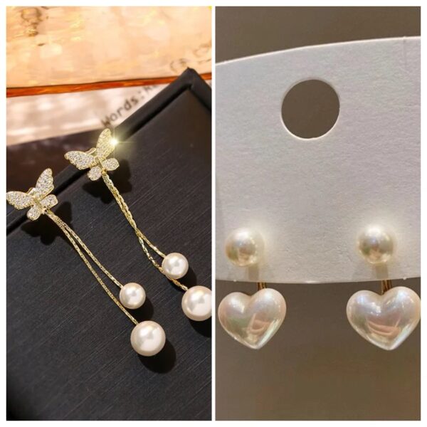 Korean Earrings combo set of 2
