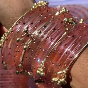 Pink kashmiri Bangles