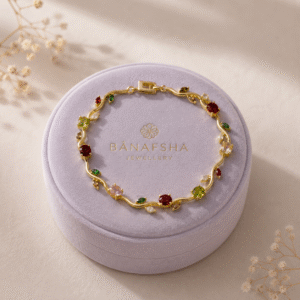 Multicolour tulip bracelet (Assorted Colours)