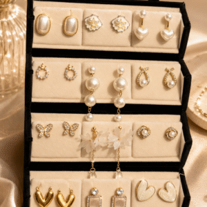 Korean Imported Earring Box -3 (set of -12)