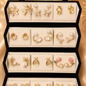 Korean earrings box -2 (set of 12)