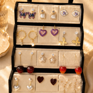 Korean Earring Gift Box - 4 (set of 12)