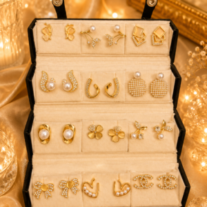 Korean Earrings Box set of -12