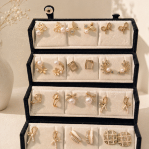 Korean Earrings Box set of -12