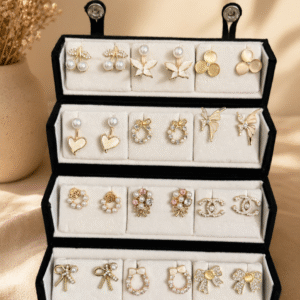 Korean Earring Gift Box - 4 (set of 12)
