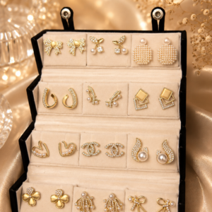 Korean Earring Gift Box - 4 (set of 12)