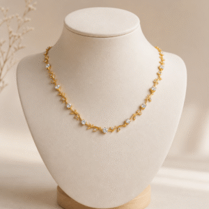Golden Tulip Full Necklace
