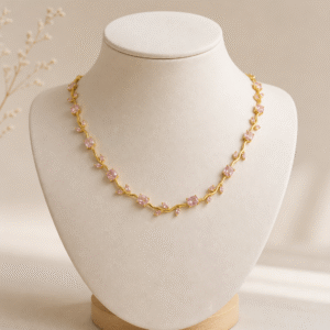 Pink Tulip Full Necklace