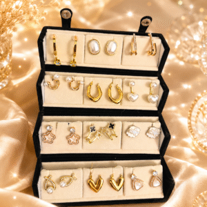 Korean Imported Earring Box -3 (set of -12)
