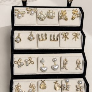 Korean earrings box -2 (set of 12)
