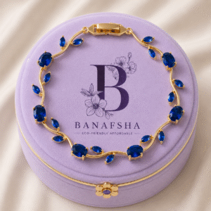 Deep Blue Tulip Bracelet